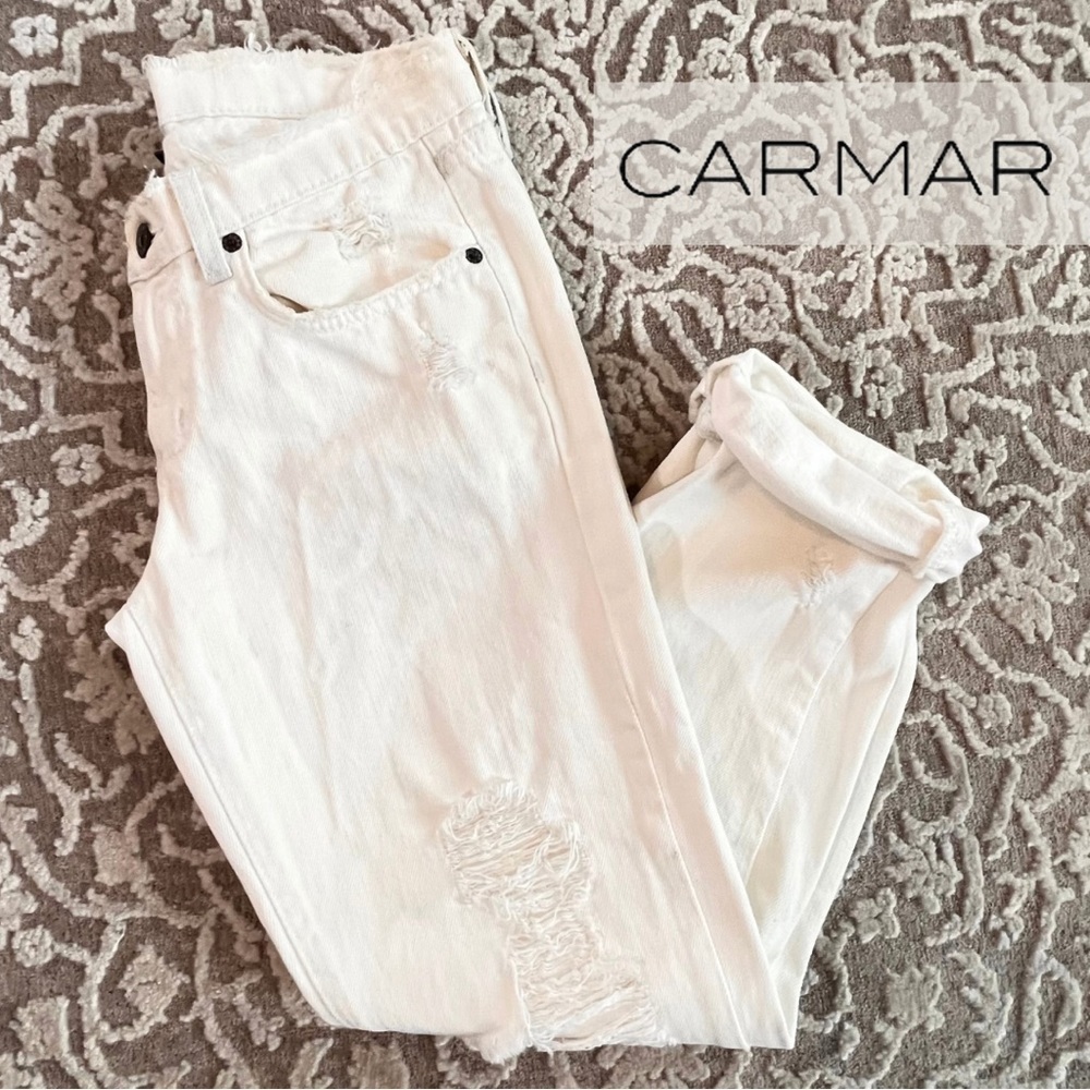 Carmar LF Hermia Bleached Out Distressed Jean